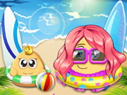 Pou vacaciones de verano