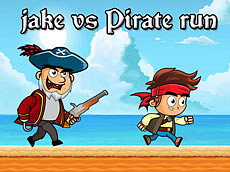 Carrera de Jake vs Pirata