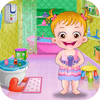 Higiene del baño de Baby Hazel