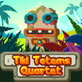 Cuarteto de Tótems Tiki