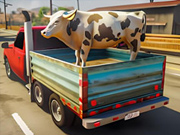 Camión transportador de animales